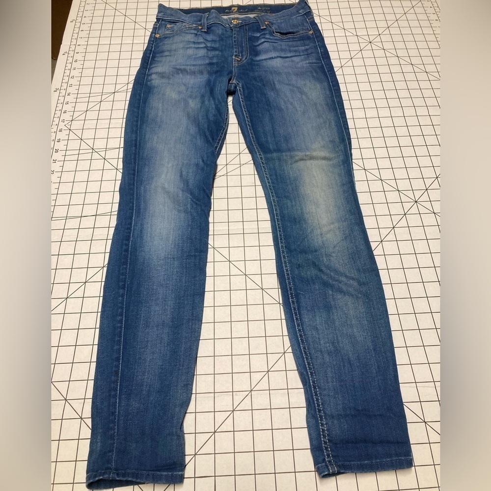 7 for All Mankind Women’s‎ Size 28 Ankle Skinny Jeans